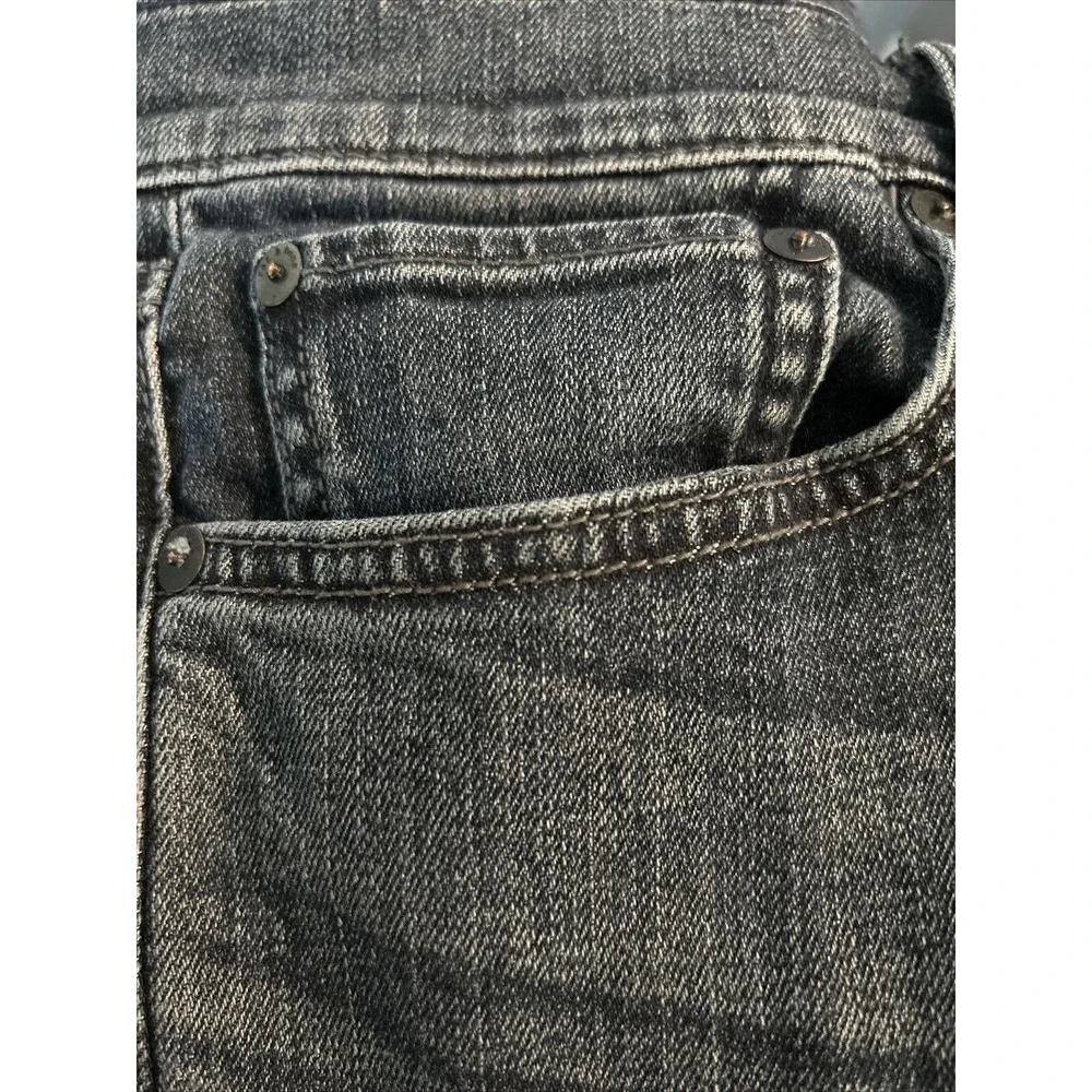 Rag & Bone New York Fit 1 Skinny Med Blue Hughes Stretch Denim Jeans 34x32 EUC - Picture 10 of 14